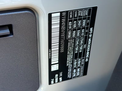 2026 Mercedes-Benz Sprinter 2500 Cargo 144 WB 4MATIC®