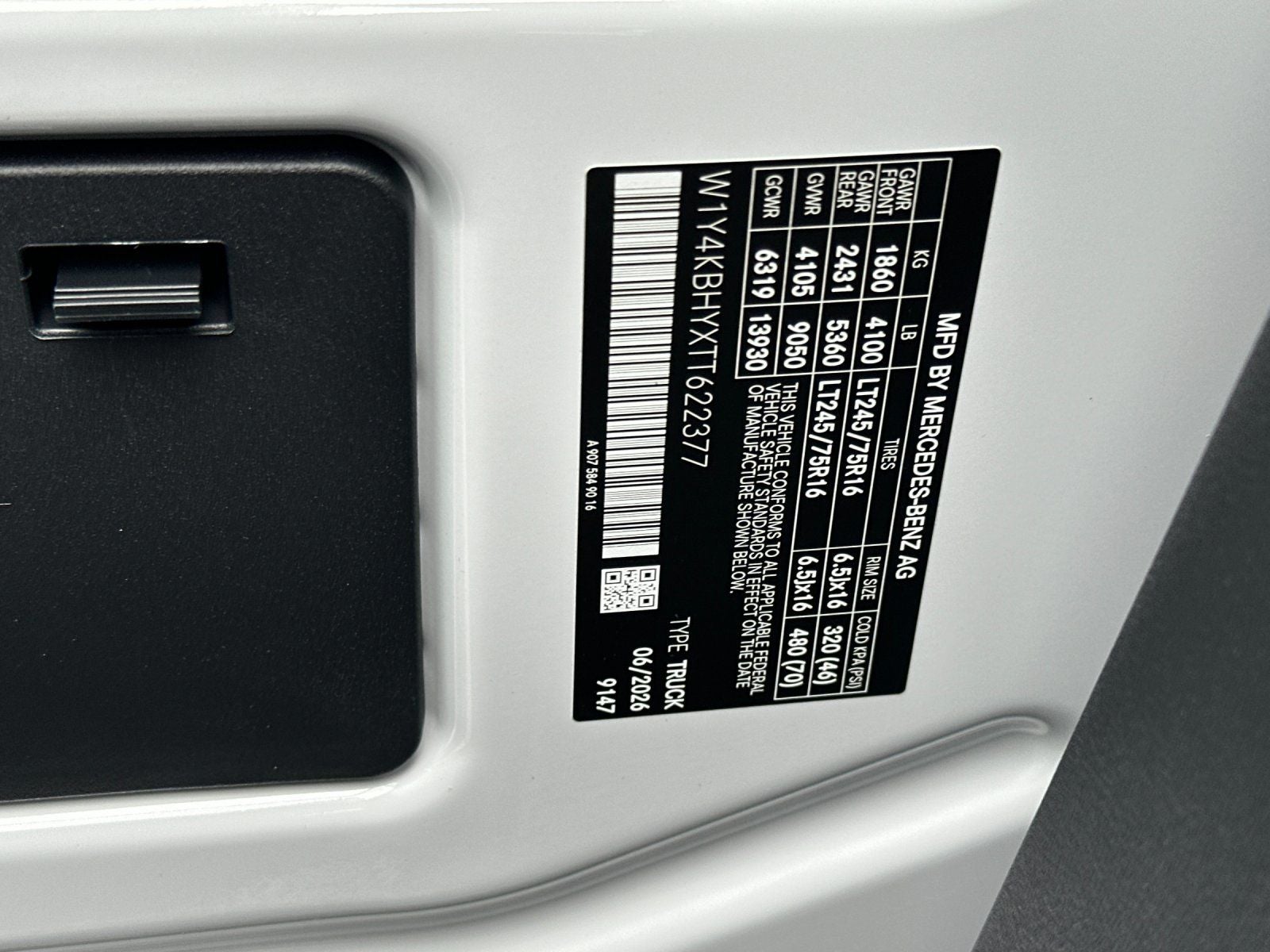 2026 Mercedes-Benz Sprinter 2500 Base