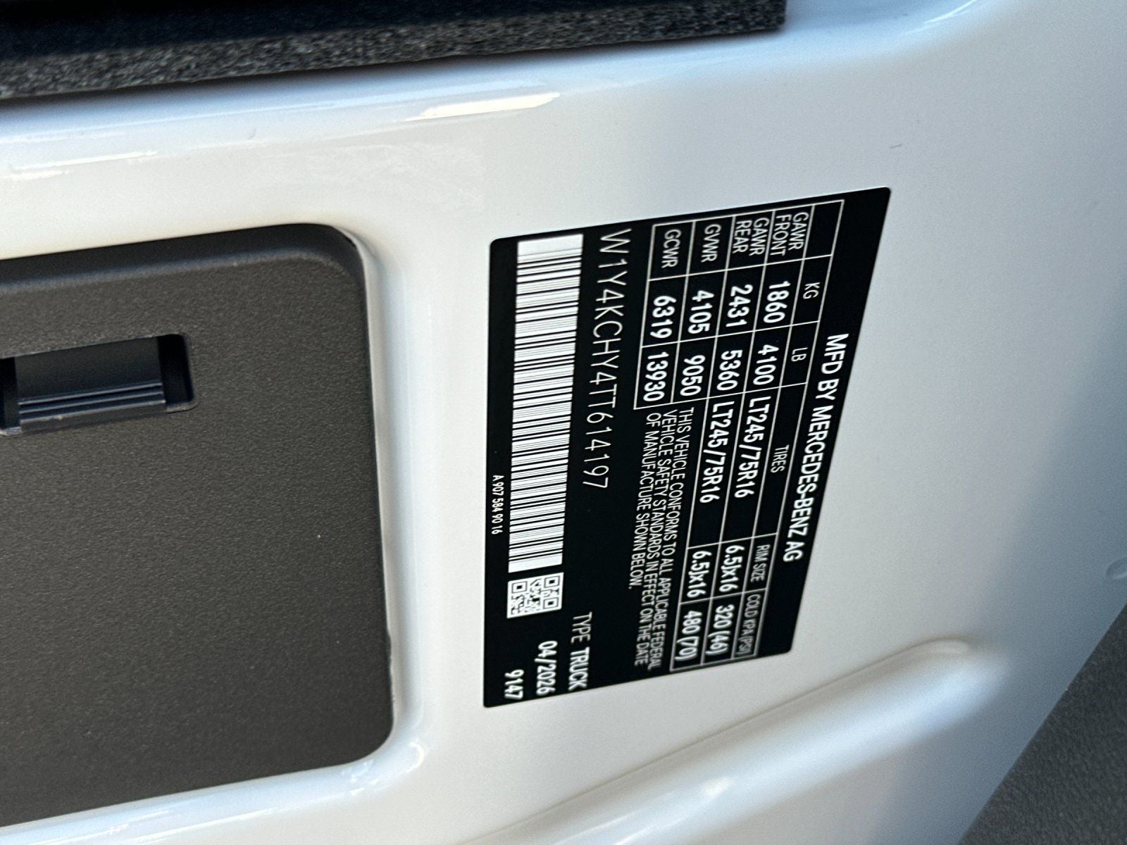 2026 Mercedes-Benz Sprinter 2500 High Roof