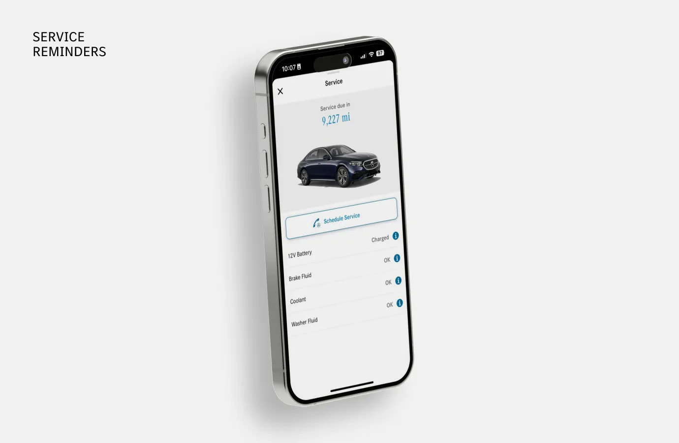 Service Reminders and Scheduling