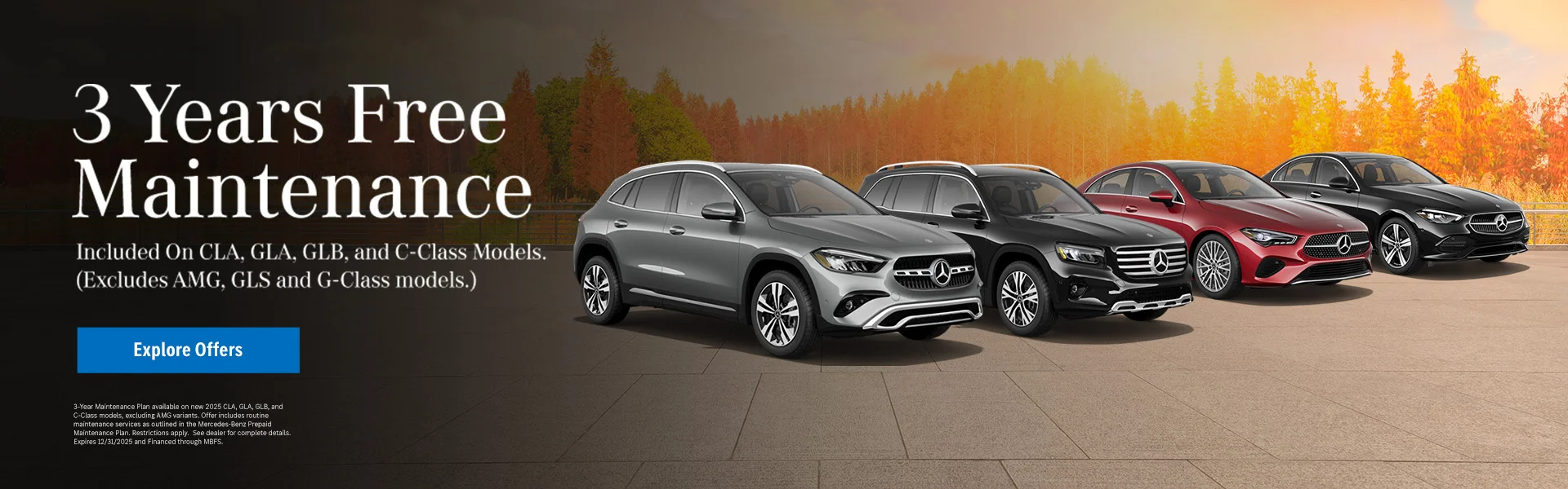 3 years free maintenance